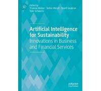 Thomas Walker Artificial Intelligence for Sustainability (Copertina rigida)