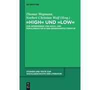Thomas Wegmann "High" und "low" (Copertina rigida)