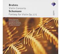 Thomas Zehetmair, Ch - Brahms : Violin Concerto & Sch