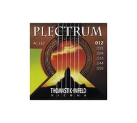 Thomastik-Infeld Corde per chitarra acustica Plectrum AC113 Medium .013-.061 Set senza nichel