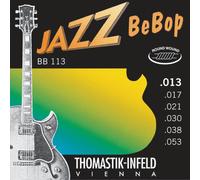Thomastik-Infeld, Corde per chitarra elettrica Jazz BeBop Series Nickel Round Wound, Set, BB113 medium light .013 - .053w
