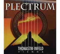 Thomastik corda La .014 bronzo, flatwound avvolgimento seta AC014 per Chitarra Acustica Plectrum Acoustic Series set AC210