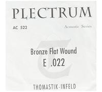 Thomastik corda Mi .022 bronzo, flatwound avvolgimento seta AC522 per Chitarra Acustica Plectrum Acoustic Series set AC211