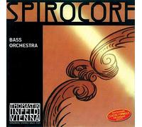 Thomastik Corda per Contrabbasso 3/4 Spirocore - corda Mi nucleo corda a spirale, rivest. cromo, accordo orchestra, leggera