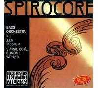 Thomastik Corda per Contrabbasso 4/4 Spirocore - corda Do (basso) nucleo corda a spirale, rivest. cromo, accordo orchestra, leggera