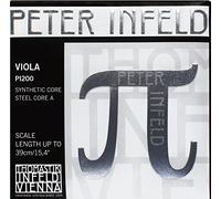 Thomastik Corda per Viola 4/4 Peter Infeld - corda Do nucleo sintetica, rivest. argento, media