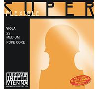 Thomastik Corda per Viola 4/4 Superflexible - corda Re nucleo acciaio, rivest. cromo, media