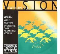Thomastik Corda per violino 4/4 Vision Titanium Solo - corda La nucleo sintetico, rivest. alluminio, media