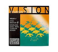Thomastik-Infeld Violino Vision Titanium Solo Steel Core Spun Titanium Medio Design