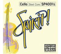 Thomastik Corda per Violoncello 1/2 Spirit - corda Do anima acciaio, rivest. cromo, media