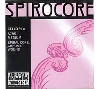 Thomastik Corda per Violoncello 1/2 Spirocore - corda La nucleo corda spirale flessibile, rivest. cromo, media