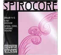Thomastik Corda per Violoncello 1/2 Spirocore - corda Sol nucleo corda spirale flessibile, rivest. cromo, media