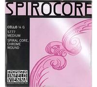 Thomastik Corda per Violoncello 1/4 Spirocore - corda Sol nucleo corda spirale flessibile, rivest. cromo, media