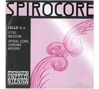 Thomastik Corda per Violoncello 3/4 Spirocore - corda La nucleo corda spirale flessibile, rivest. cromo, media