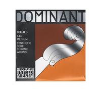 Thomastik Corda per Violoncello 4/4 Dominant - corda Sol nucleo nylon, rivest. cromo, media