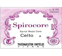 Thomastik Corda per Violoncello 4/4 Spirocore - corda Sol nucleo corda spirale flessibile, rivest. cromo, pesante