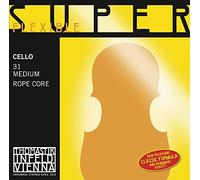 Thomastik Corda per Violoncello 4/4 Superflexible - corda Do nucleo corda in acciaio, rivest. cromo, media