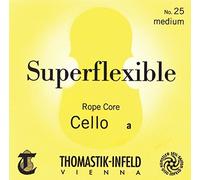 Thomastik Corda per Violoncello 4/4 Superflexible - corda Sol nucleo corda in acciaio, rivest. argento, media