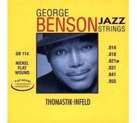Thomastik corda Si2 .018 acciaio brass plated P18 per Chitarra Elettrica Benson Jazz set GB114