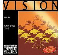 Thomastik corda singola per violino 4/4 Vision - Corda A con anima sintetica, avvolgimento in alluminio, morbida