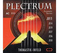 Thomastik corda Sol .016 bronzo, flatwound avvolgimento seta AC016 per Chitarra Acustica Plectrum Acoustic Series set AC110, AC210