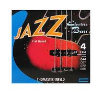 Thomastik-Infeld Set corde basso elettrico JF364 Jazz Flat Wound 4 corde, tono profondo, scala 36