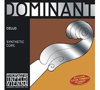 Thomastik Corde per Cello Dominant nucleo di nylon Set 4/4 forte rivestimento cromo