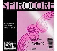 Thomastik Corde per Cello Spirocore nucleo spirale Set 1/4 media rivestimento cromo misura 545 mm / 21.5"