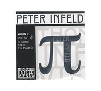 Thomastik-Infeld Corde per violino Peter Infeld Synthetic Core – Mi in acciaio cromato stagnato, media – 4/4