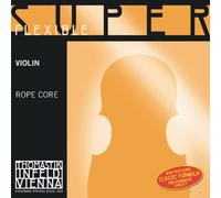 Thomastik-Infeld 11 corde per violino super flessibili, corda A singola, misura 11, 4/4, anima in acciaio con rivestimento in alluminio