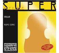 thomastik-infeld 33 super flessibile violoncello singolo C string, 4/4 size, nucleo in acciaio al tungsteno ferita