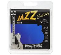 Thomastik-Infeld Corde per chitarra elettrica Jazz Swing JS113 Flat Wound Nickel Medium 13-53