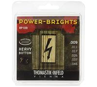Thomastik-Infeld, Corde per chitarra elettrica Power Brights Series, Set, Heavy Bottom RP109 Light .009-.046w