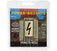 Thomastik-Infeld, Corde per chitarra elettrica Power Brights Series, Set, Heavy Bottom RP111 Medium .011-.053w