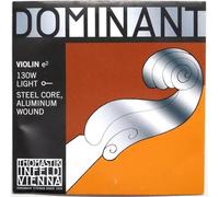 Thomastik Corda per 4/4 Violino Dominant - Corda Mi Nucleo in Acciaio, Rivest. Alluminio, Soft, pallino