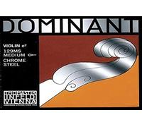 Thomastik-Infeld Dominant corda per violino Mi 4/4 - corda singola (129MS), anima in acciaio, liscia, tensione media, anello