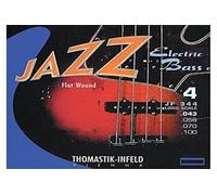 Thomastik corda La .070 anima in acciaio, rivest. nichel flat wound scala corta 32" JF32070 per basso elettrico Jazz Satz JF324