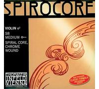 Thomastik-Infeld Corda per violino Spirocore Mi, nucleo spirale, rivestimento cromato, media 4/4 S8