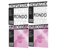 Thomastik-Infeld Spirocore Tungsten & Rondo - Set per violoncello SPI-RONDO | Set completo di corde per violoncello 4/4 | Corde per violoncello A e D | Corda a G e corda singola C | Made in Vienna