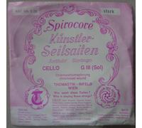 THOMASTIK-INFELD WIEN SPIROCORE KUNSTLER SEILSAITEN CELLO G III(sol) KAT.NrS28 S