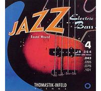 THOMASTIK - JAZZ ROUND WOUND JR364 SET BASSO 4 CORDE