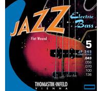 Thomastik JF345 Jazz 5 corde basso elettrico corde SET di corde
