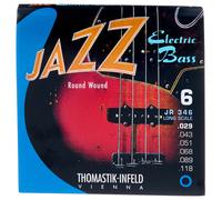 Thomastik JR346 6-Corde Round Wound Jazz E-Bass Corde Set