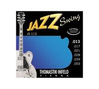 Thomastik-Infeld Corde per chitarra elettrica Jazz Swing JS113 Flat Wound Nickel Medium 13-53