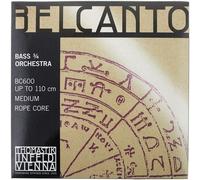 Thomastik set corde contrabbasso 3/4 BC600 DOUBLE BASS BELCANTO MEDIUM