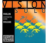 Thomastik Vision solo 4/4 kit di corde per violino - spessore medio - con alluminio ferita D string