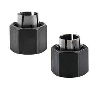Thomegoods 19691 1/4" e 19693 1/2" Router Collet adatto per Dewalt 326286-04,326286-03, Hitachi 323-293,325-199, 323-421, Bosch 26100, 2 pezzi 90628 3,2610906284