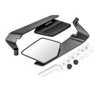 THOMIX Specchio Retrovisore per Moto per BMW C600 Sport C650GT C 650 GT, Regolabile, Facile da Installare, Filettatura Destra e Sinistra Visione ad Alta Definizione,B Carbon Fiber