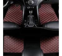 THOMIX Tappetini Auto per Porsche Panamera 2017 2018 2019 2020-2024 LHD, Tappeti in Pelle Impermeabile, Auto Tappetino Moquette Antiscivolo, Tutte Le Stagioni Tappeti Auto, Auto Accessori,G Brown
