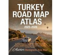 Thompson Ava Mae Turkey Road Map Atlas 2025-2026 (Tascabile)